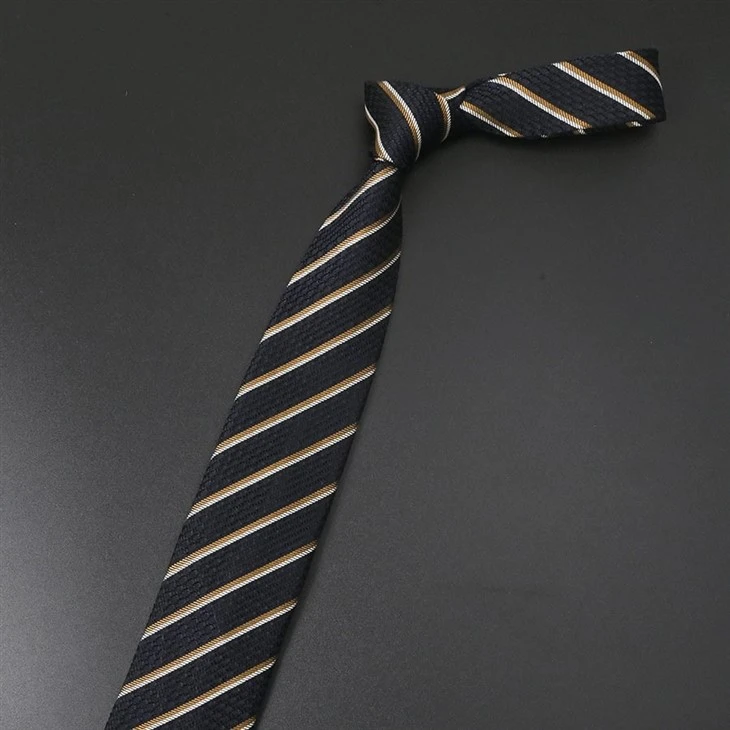 Stripes Garza Fina Grenadine Tie