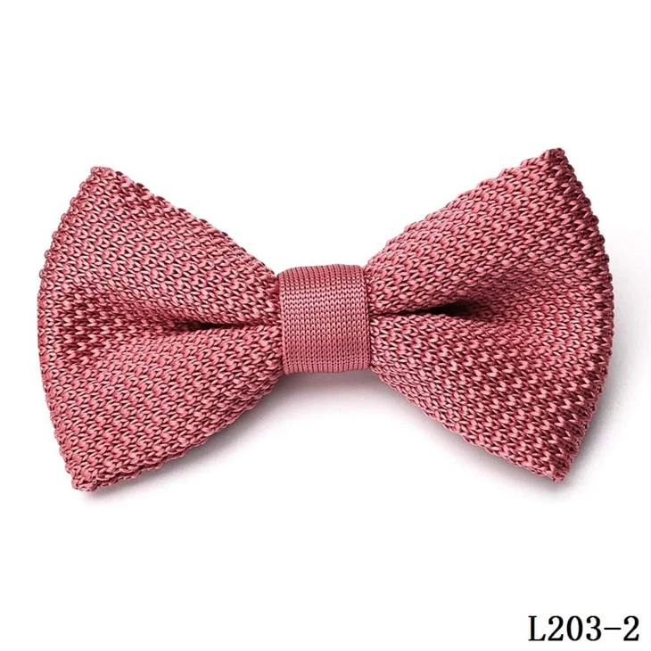 Knitted Bowtie Orange